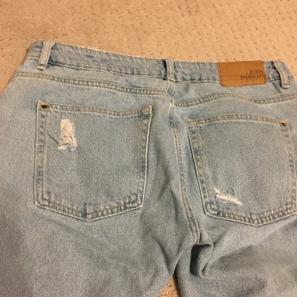 ZARA Trendy distressed and ripped denim EUC - Picture 3 of 5